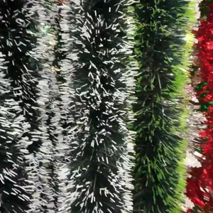 5Pcs Christmas Wreath Ribbon Garland / Xmas Garland Ornament / DIY Xmas Tree Hanging Pendant / Wedding Party Home Decoration Supplies