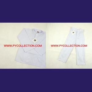 🔸Combo Deal Sepasang ~ Baju melayu + Seluar Melayu Putih Cotton / Baju Sekolah Jenama Black Cat BC013 / BC014 / PT006