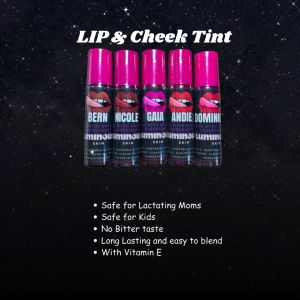 LIP AND CHEEK TINT 10ML (MADE WITH ALL NATURAL INGREDIENTS) W/ VITAMIN E
