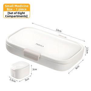Convenient Portable Large Capacity Pill Box