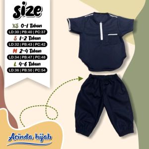 PROMO BAJU KOKO KURTA ANAK SETELAN CELANA JOGER PREMIUM