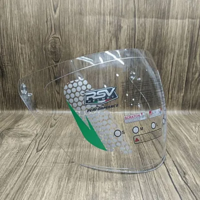Kaca Helm RSV SV300 Dark Smoke Silver Dan Original