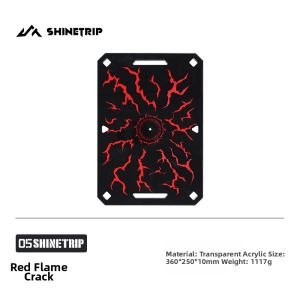 ShineTrip | Acrylic Lightweight Portable Folding Table Top