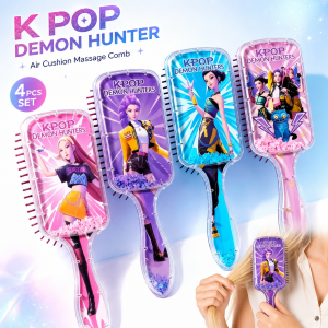 Hasbro | Cute Cartoon Air Cushion Massage Comb Anti Slip Detangling Hair Brush for Women Daily Styling Gift