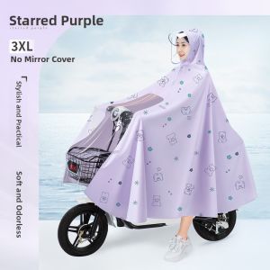 QUANYAN | Rainproof Thick Raincoat for Electric Scooter and Motorcycle
