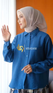 SADIYA Setelan Rok Rayon Premium & Atasan Pololinen Premium - Gaya Kasual Elegan