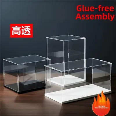Transparent Dustproof Storage Acrylic Display Box
