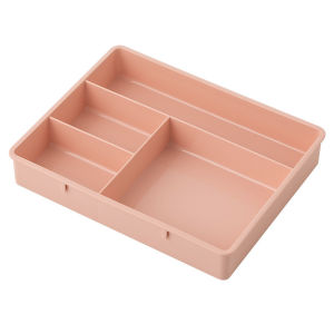 Desktop Drawer Organizer Storage Box with Divided Compartments Thickened Plastic for Stationery Makeup Office Desk Home Dorm