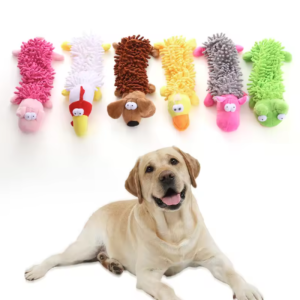 Durable Animal Shaped Plush Chew Toy for Small Dogs Squeaky Cleaning Dog Toy Essential for Puppy Playtime Affordable Price