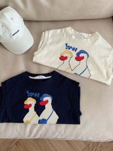 Áo Vest Cotton Nguyên Chất Cho Bé Trai Mùa Hè 2024 Không Tay Phong Cách Mới Thời Trang Trẻ Trung Phong Cách Hàn Quốc Hoạt Hình Đa Năng