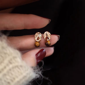 YICAN | Earrings Rose Gold Pearl 925 Silver