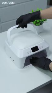 71 LEDs UV Nail Lamp Large Space Nail Dryer with Hand Pillow Smart Sensor 72 W Professional UV Lamp For Nails Manicure Pedicure