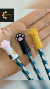 CAG SHOP  Cat Pencil Cap Cartoon Silicone Pen Topper Covers For Kids Cute Pencil Extender Stationery School Supplies