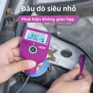 Máy Đo Độ Dày Sơn Kỹ Thuật Số LS238 00-3500μm Máy Kiểm Tra Lớp Phủ Sơn Ô Tô Có Độ Chính Xác Cao Với Đầu Dò Nhỏ Cho Bề Mặt Fe/Al