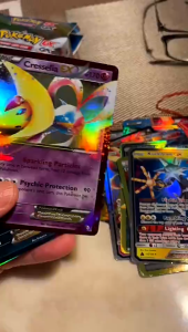 [ 360 pcs ]Pokemon Trading Cards Game Pack Box Pogs Sun&Moon Battle DARKNESS