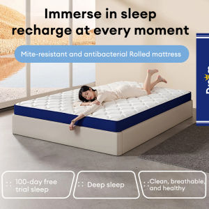 Zeen Foam Mattress Bed Milk Silk Latex Mattress Memory Foam Latex Cool Sleep Memory Mattress Single/Double/Queen/King Sizes Vacuum In Box