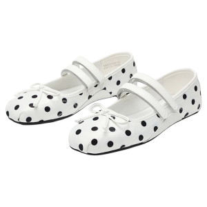Daphne | Autumn Ballet Mary Jane Flat Shoes Dotted