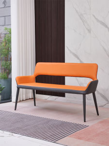 Accessible Luxury Bench Armchair Small Apartment For Home Dining Tables and Chairs Set Scandinavian Modern Living Room Bench Dining Room Long Dining Chair