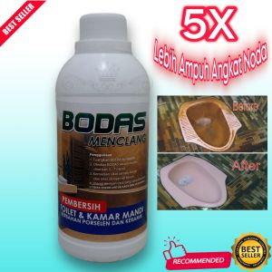 BODAS CLEANER Cairan Pembersih Kerak Noda Membandel Pembersih Toilet Kloset Dinding kran Shower Keramik Kamarmandi