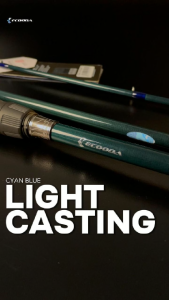 Ecooda Joran Light Baitcasting/Spinning ROD 3 Section 2.44M/2.49M/2.59M/2.74M Line 0.4-3 Ring FUJI JP134