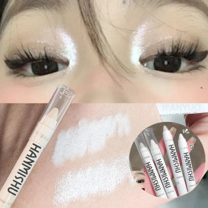 Diamond Highlight Stick Monochrome Pearlescent Matte White Eyeshadow Stick Flash Contouring Pencil Face Brightening Cosmetics