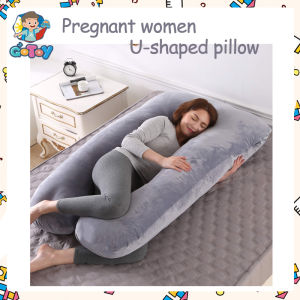 4 Designs 1.3M Premium Quality Pregnant Pillow U Shape Multifunctional Back Protect Pregnant Pillow Mommy Pillow Maternity