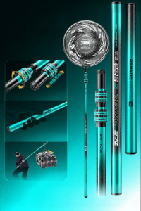 BENNUO | Ultra-stiff Carbon Fiber Telescopic Landing Net