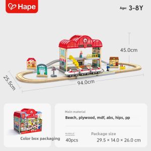 Hape | Educational Train Set Toy