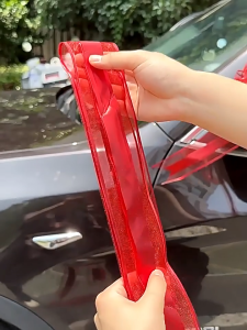 [Hàng Sẵn - Giao Ngay ] Nơ Rút Tú Cầu Trang Viền Voan Trí Giỏ Quà Xe Hoa Đám Cưới Hỏi Lễ Tết Quà Giáng Sinh