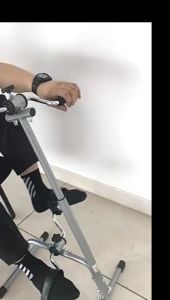 เครื่องปั่นจักรยาน นั่งออกกำลังกาย เครื่องถีบจักรยาน พับเก็บได้ แบบพกพา  อุปกรณ์สร้างกล้ามเนื้อ