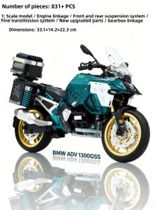 Panlos | Gift For Boys Motorcycle Puzzle Toy