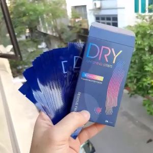 Liệu trình 14 ngày - miếng dán trắng răng Dry Whitening Strips (14 gói -  28 miếng)