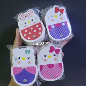 แผงติดกิ๊บการ์ตูน​ กระดาษหนา​ เคลือบเงา​ ลายน่ารัก​คละลาย