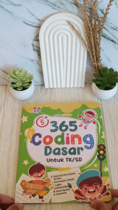 Buku Anak 365 Coding Dasar Untuk TK&SD Full Colour