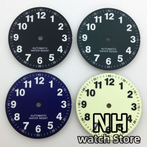 NH 29mm Watch Dial Full C3 Green Luminous fit Pilot Diver Watch Fit NN35 36 NH37 NH38 ETA2824 36 PT5000 Miyota8215 8200 DG movt