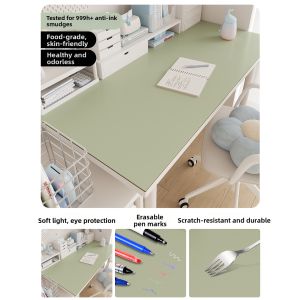 ovzf | White Cuttable Desk Mat