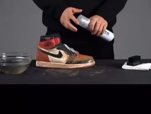 [FREEGIFT] 4in1 SNEAKER White Shoe Cleaning Set Whitening Brush Shoes Cleaner Foam Waterproof Deodorant Spray