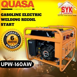 SYK Quasa UPW-160AW Gasoline Engine Welding Machine Generator Recoil Start Generator Welding Machine Mesin Welding