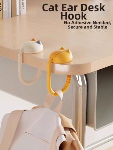 No-Drill Movable Hook Desk 2025