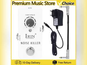 IRIN Electric Guitar Effect RS-15 Noise Killer Effect Pedal True Bypass Mini Single Guitar Pedal Guitar Accessories & Parts