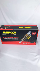 SHOCK TABUNG ATAS MUPO 330MM SHOCKBREAKER MATIC BELAKANG KLIK AKTIF SHOK SINGLE SHOCK TABUNG ATAS CLICK REBOUND VARIO 125 150 NEW LED SCOOPY NEW BEAT NEW FI ESP VARIO 110 125 150 160 SPACY SPIN GENIO SHOCK BREAKER MOTOR MATIC ORIGINAL MUPO