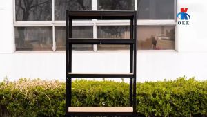 Elsa 4/5 Layers Steel Rack Shelves Metal Rack Shelf Storage Rack Adjustable Heavy Duty ShelvesMulti-Purpose Kitchen Rack