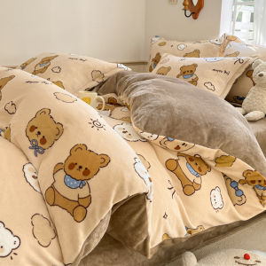 NAIYOUCHENG | Thickened Warm Bedding Set