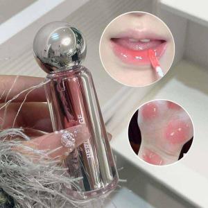 VEDO 💕COD Lip Glaze Pemutih Glasir Air Kaca Lipstik Cermin Wajah