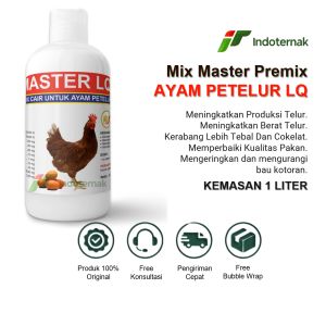 Mix Master LQ Layer - Premix Cair Untuk Ayam Petelur