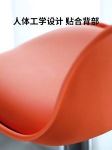 BALIKRUMAH Modern Minimalist High Stool Bar Chair Modern Backrest Bar Chair Cash Register Reception Chair Home Bar High Stool Furniture 高吧椅吧凳