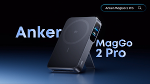 Anker MagGo 2 Pro Power Bank Magnetic 10000mAh USB-C 45W Wireless 25W Smart Display Dual Air Channel System 9°C Cooler 12N Magnetic Grip 0-80° Foldable A110R