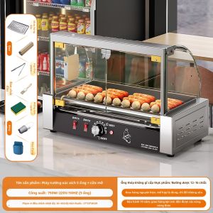 JUMEISHI | Máy Làm Hot Dog Tự Động Mini