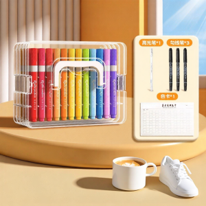 MINGZHUO | Acrylic Soft-Tip Non-Bleeding & Erasable Color Pencils 36 Colors