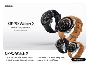 OPPO Watch X | Precision Dual-Frequency GPS | 11 Workouts with Specialized Data Original OPPO Malaysia Warranty